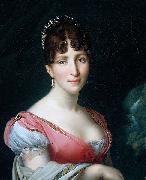 Anne-Louis Girodet de Roussy-Trioson Hortense de Beauharnais oil